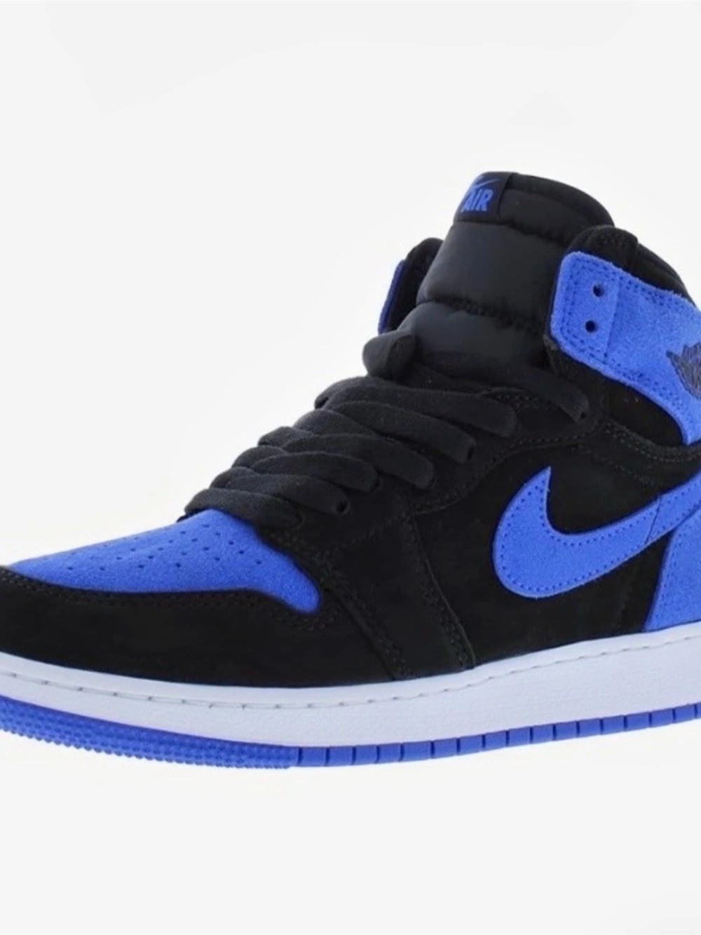 Nike Air Jordan 1 High-Top Sneakers Blue & Black size 7